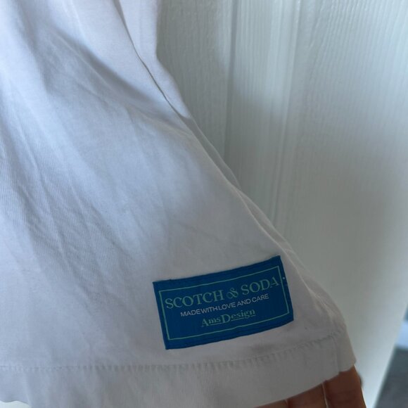 SCOTCH & SODA WHITE T-SHIRT - Picture 4 of 4